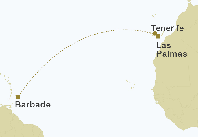 Carte de l'itinéraire