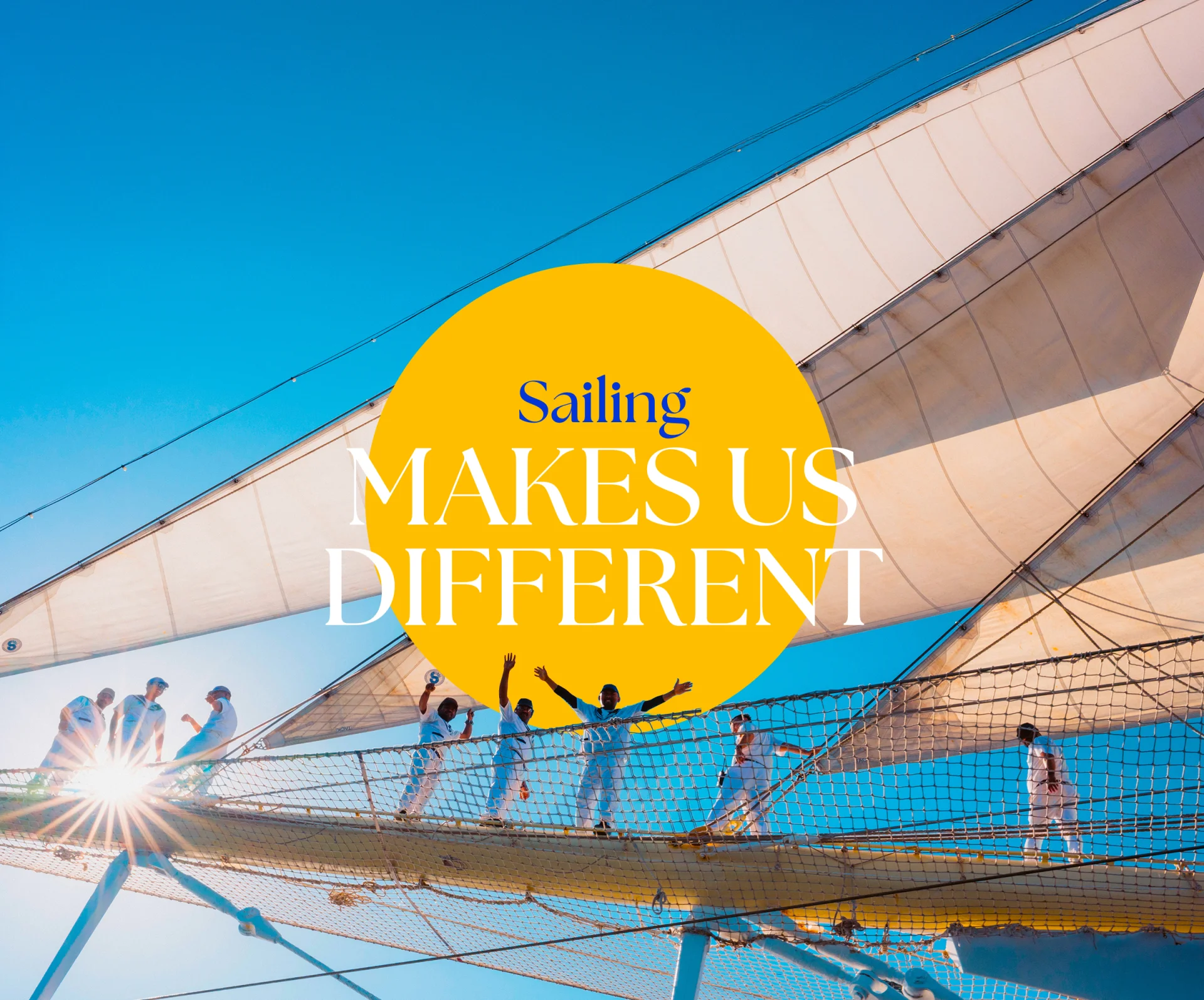 Sailing makes us different
